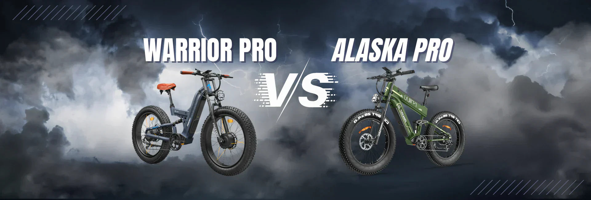 Warrior Pro vs. Alaska Pro: Which Performance E-Bike is Best?