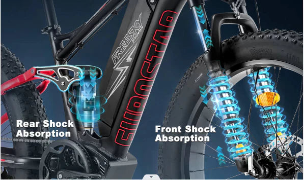 Full Suspension vs. Hardtail E-Bikes: Comfort and Performance Guide