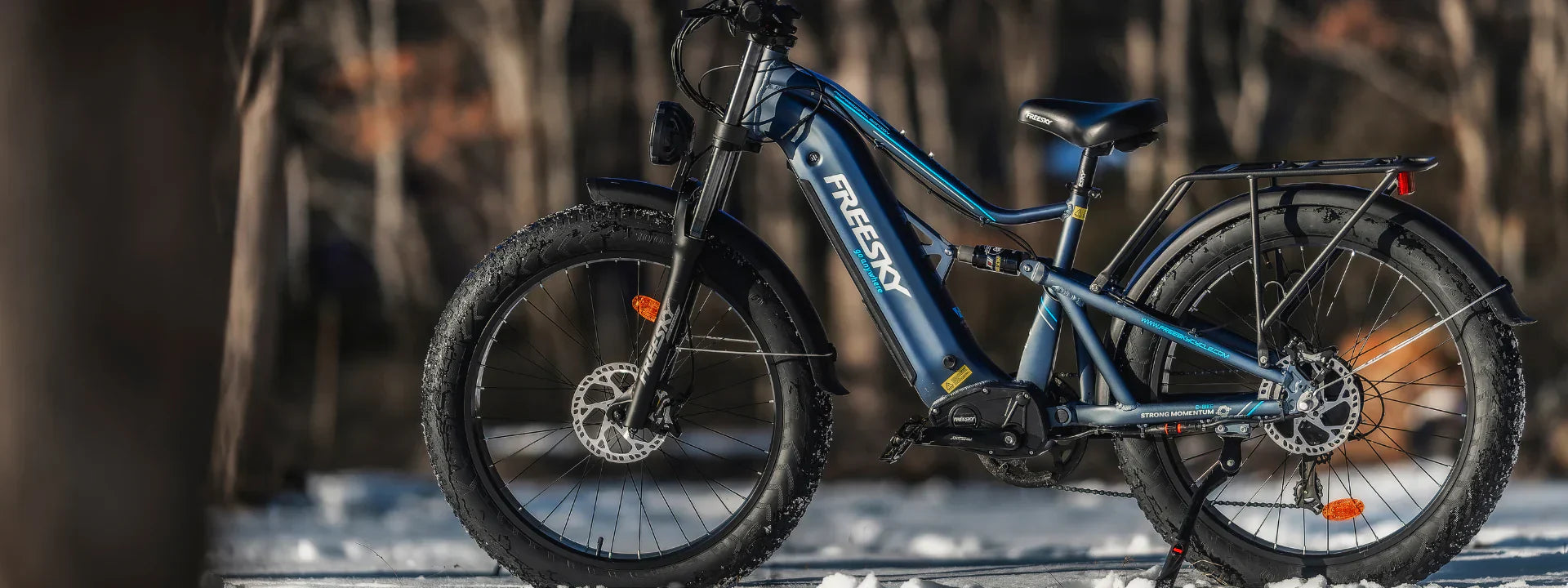Conquering Winter's Blanket: Can You Ride an E-Bike in the Snow?