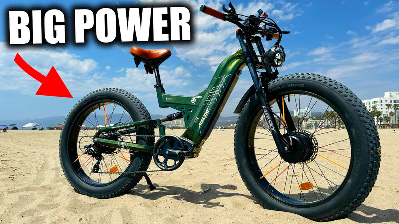This Dual Motor Ebike is actually REALLY Fun -Freesky Warrior Pro M-530 Review